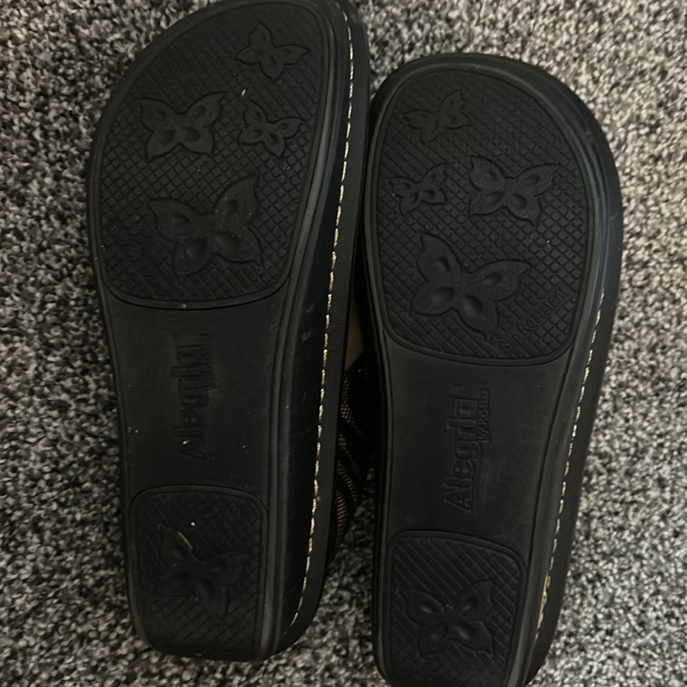 ALEGRIA Tiger print shoes clogs size 10 (40) - Picture 8 of 8